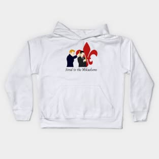 sired to the mikaelsons klaus and elijah fleur de lis the originals Kids Hoodie